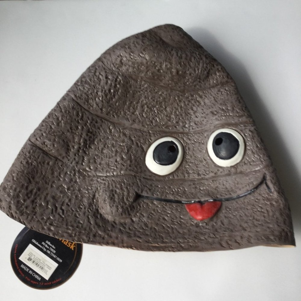 NWT Poop Emoji Mask